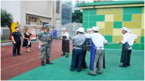 成都軍區(qū)聯(lián)勤部幼兒園防盜報(bào)警器安裝工程