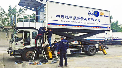 四川航空漢莎食品有限公司視頻監(jiān)控安裝工程